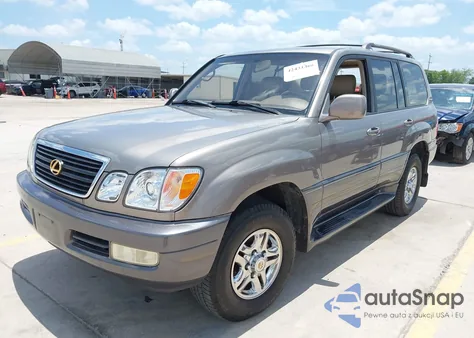 1999 Lexus Lx 470 z USA, uszkodzony, nr VIN JT6HT00WXX0049898
